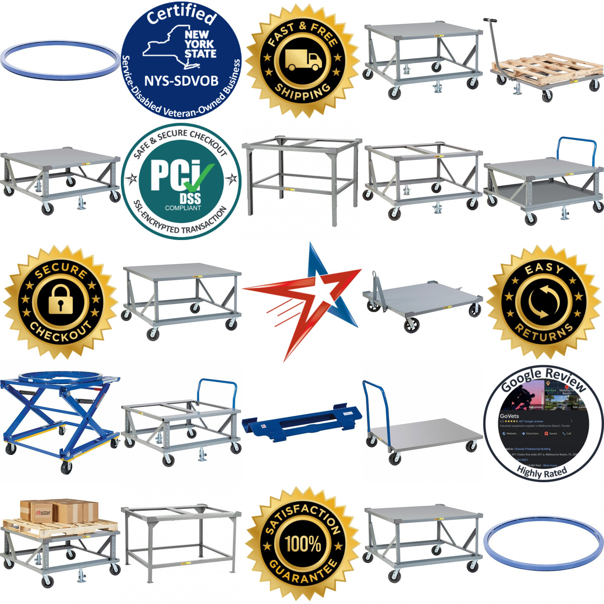 A selection of Pallet Handlers products on GoVets