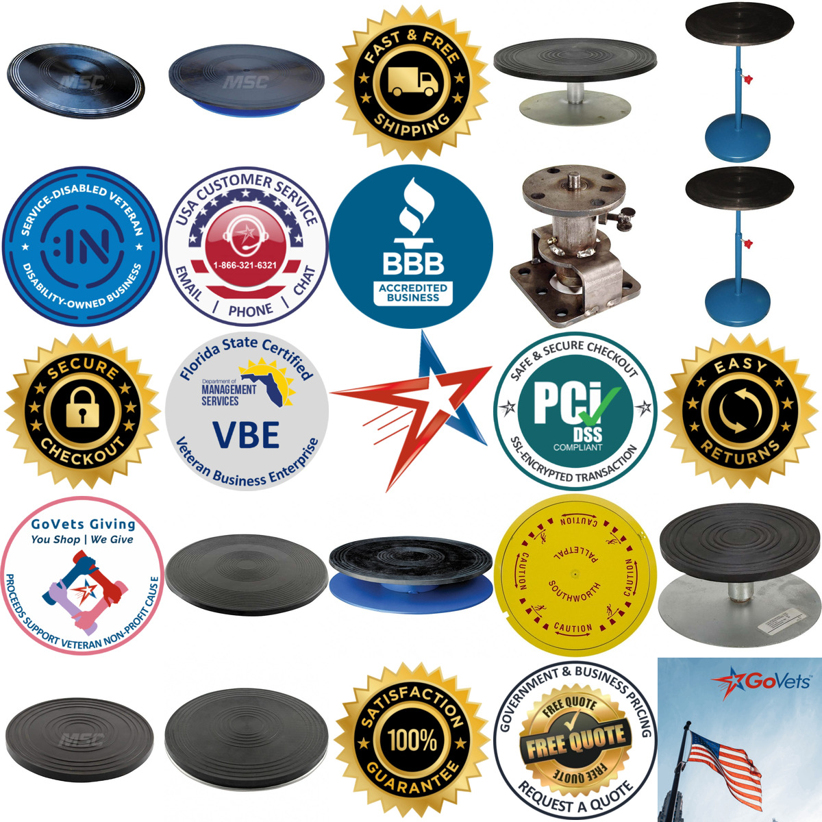 A selection of Turntables products on GoVets