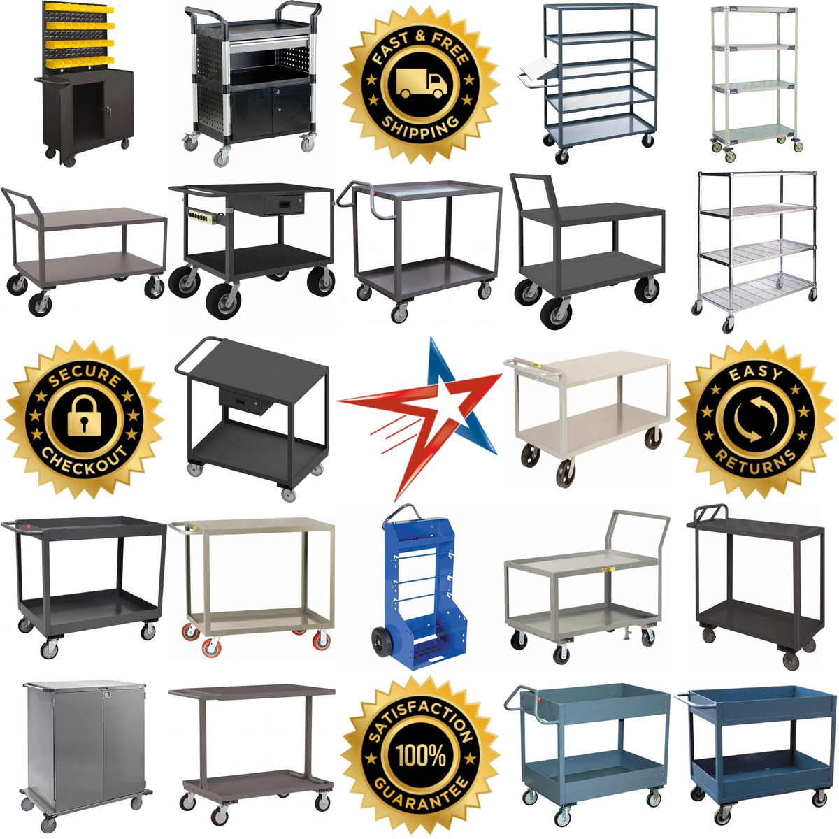 A selection of Carts and Accessories products on GoVets