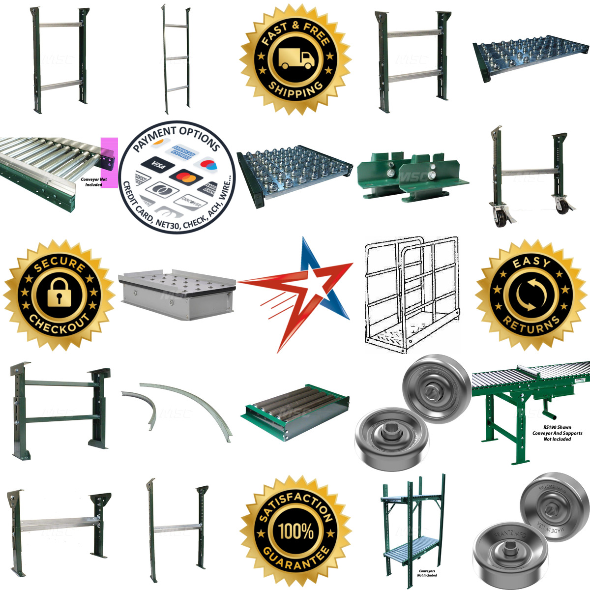 A selection of Conveyor Accessories products on GoVets