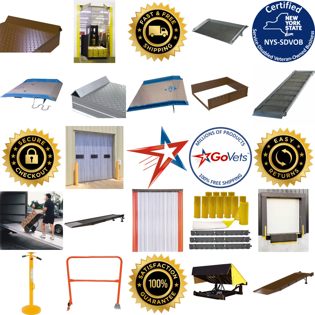 A selection of Loading Dock Equipment products on GoVets