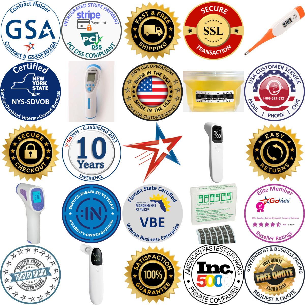 A selection of Medical Thermometers products on GoVets