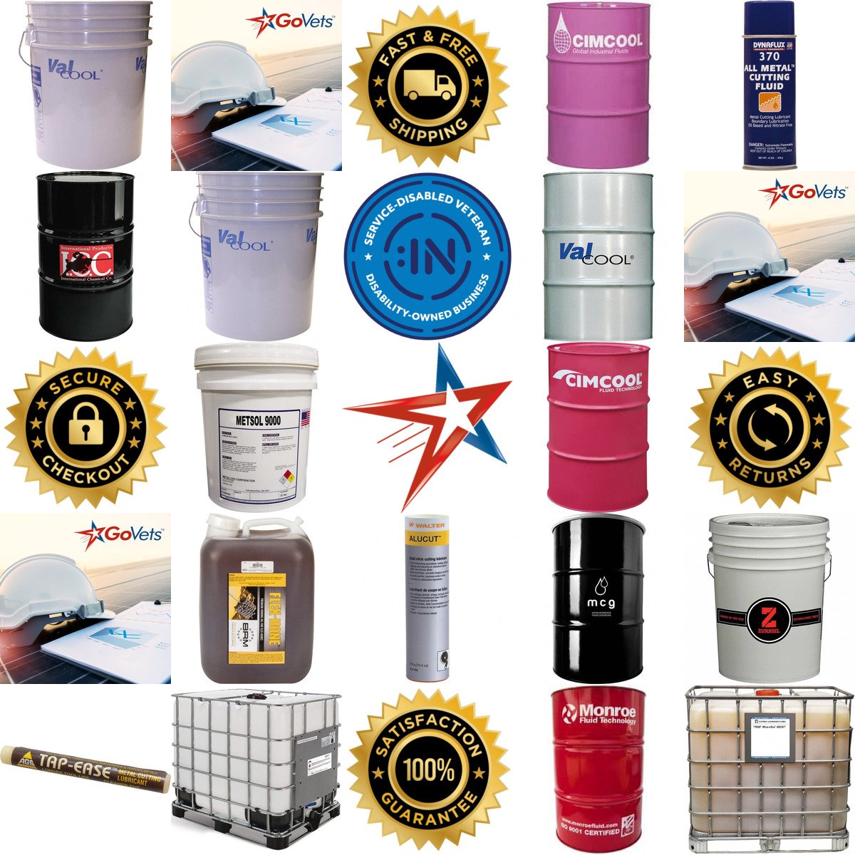 A selection of Metalworking Fluids and Coolants products on GoVets