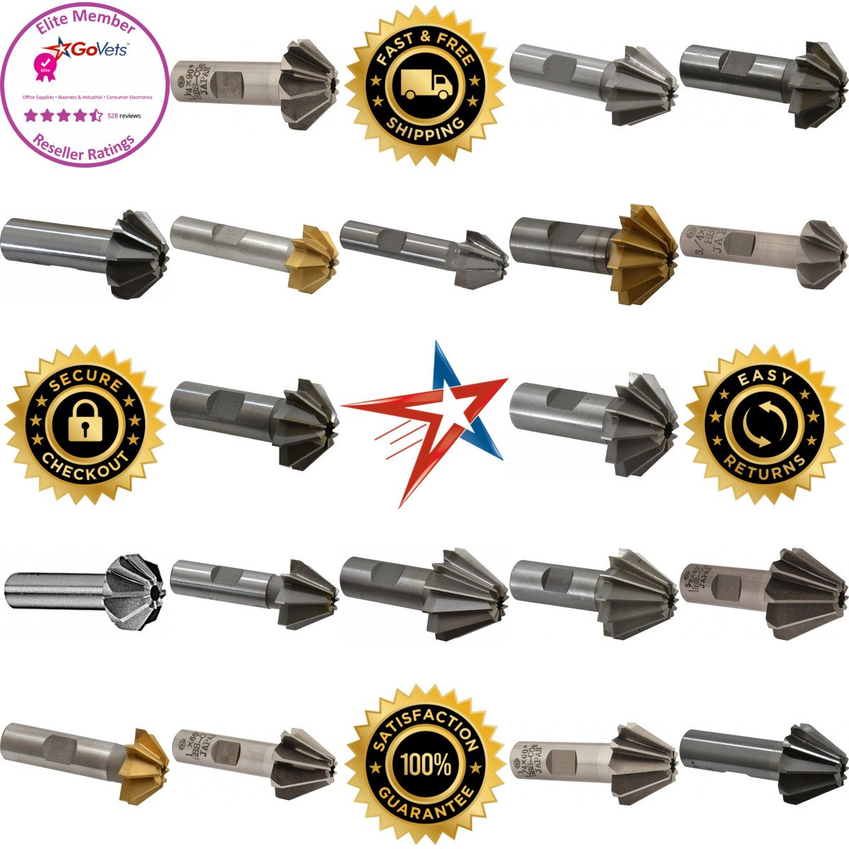 A selection of Face Angle Cutters products on GoVets