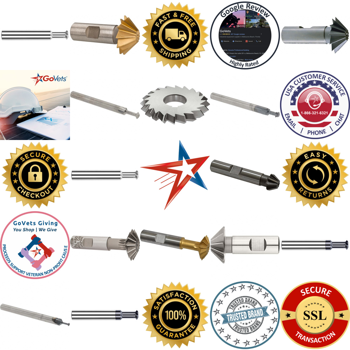 A selection of Angle Cutters products on GoVets