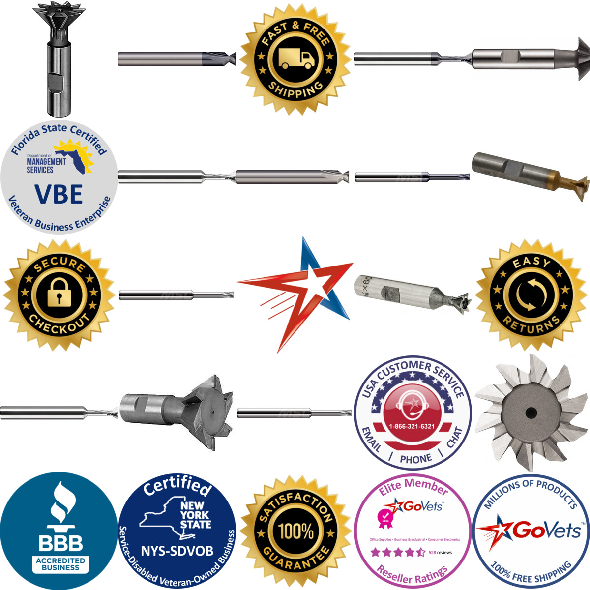 A selection of Dovetail Cutters and Sets products on GoVets