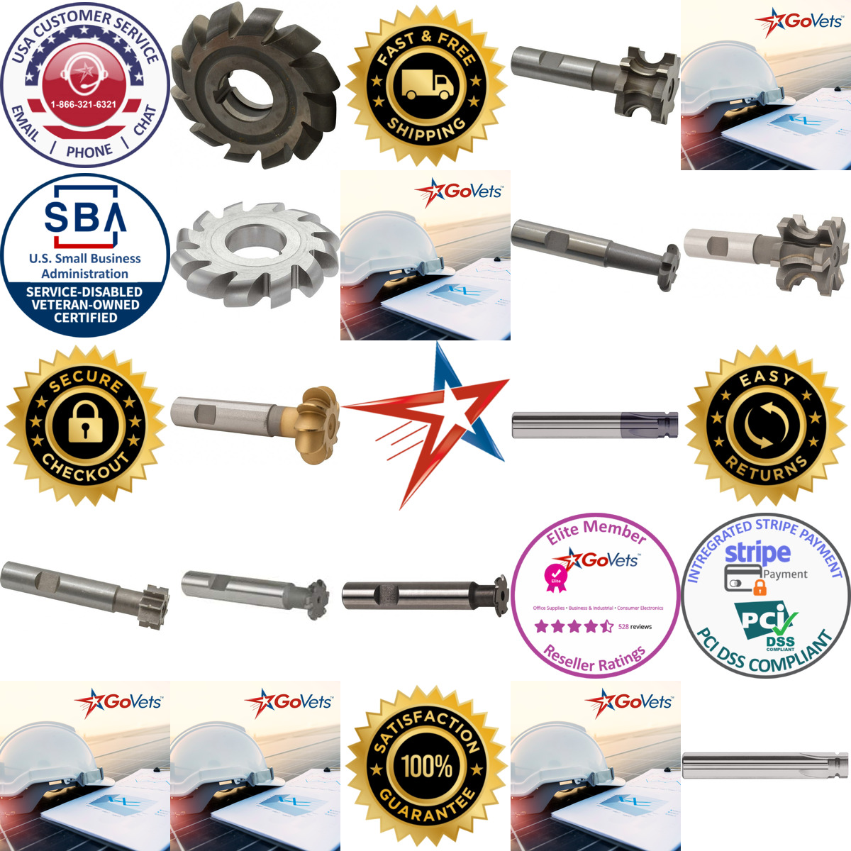 A selection of Radius Cutters products on GoVets