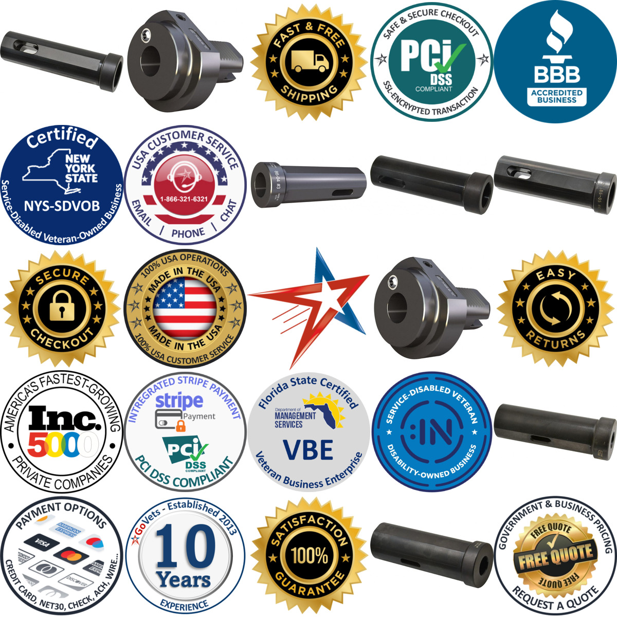 A selection of Global Cnc Industries products on GoVets