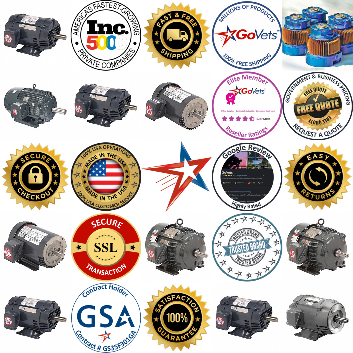 A selection of Three Phase Iec Metric Motors products on GoVets