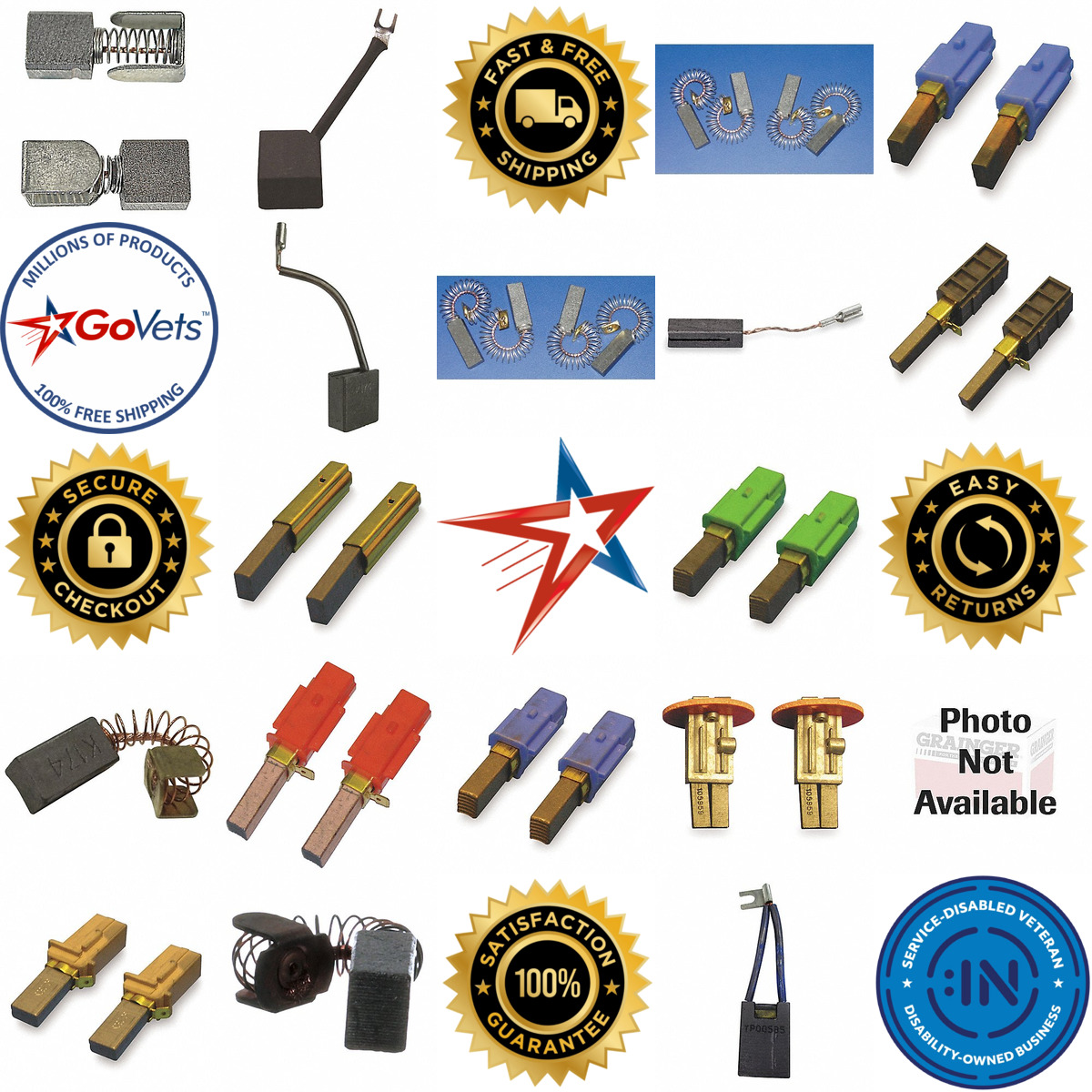 A selection of Motor Brushes products on GoVets