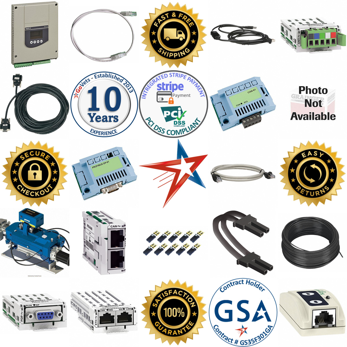 A selection of Motor Drive Connecting Cables and Adapters products on GoVets