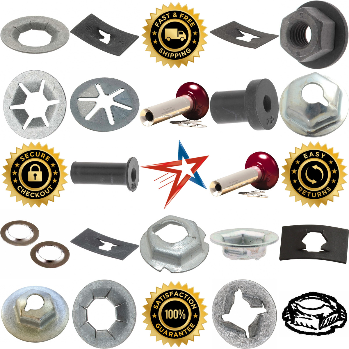 A selection of Speed and Push Nuts products on GoVets