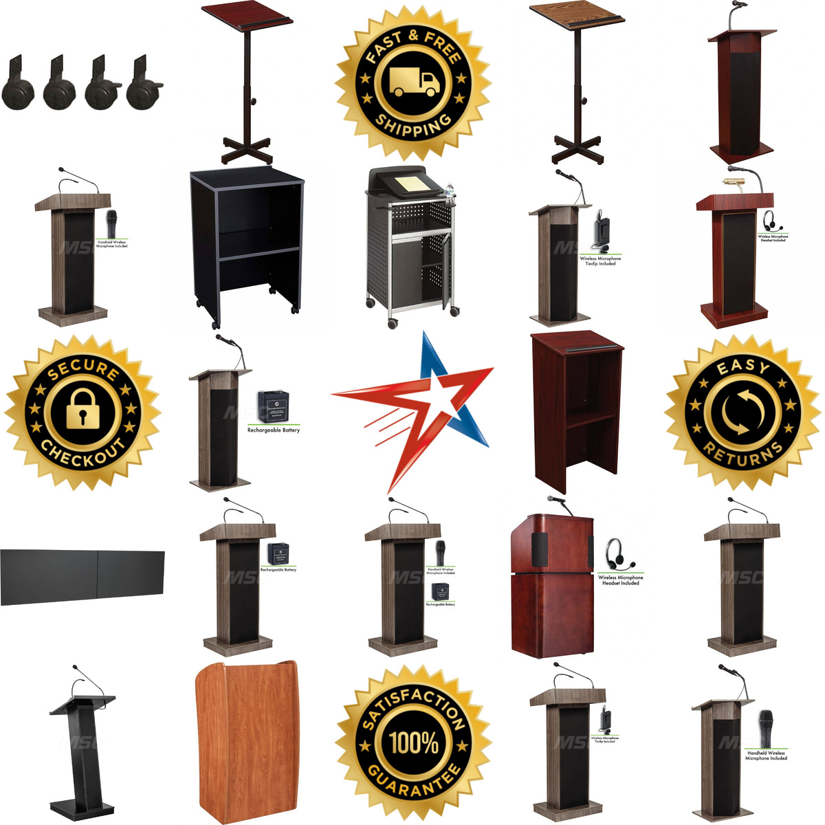 A selection of Lecterns products on GoVets