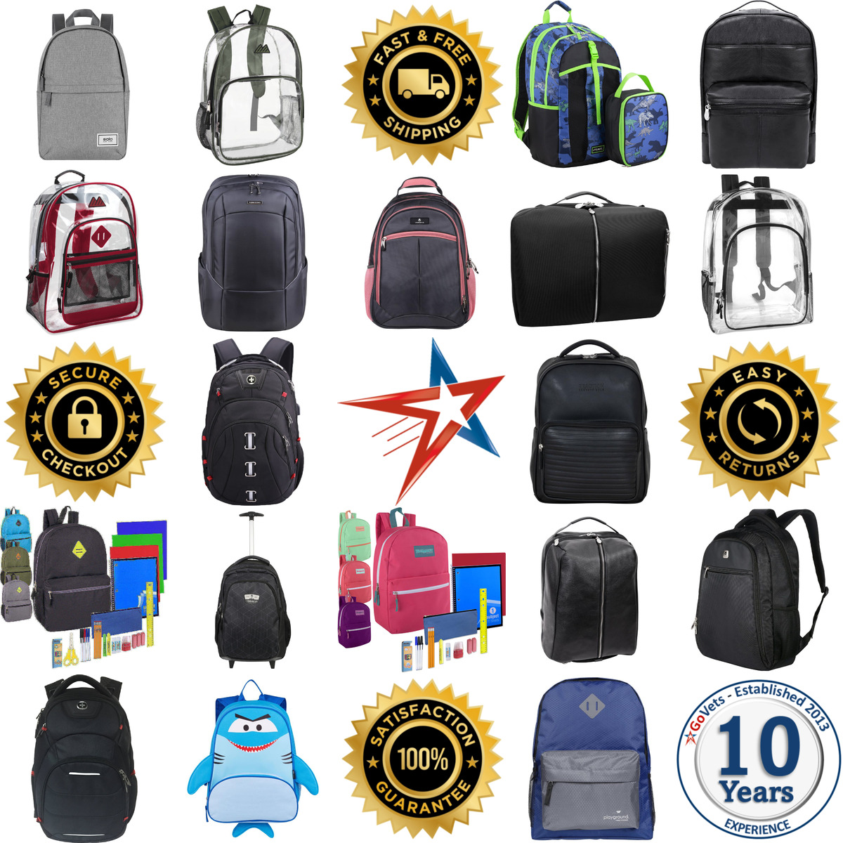 A selection of Backpacks products on GoVets