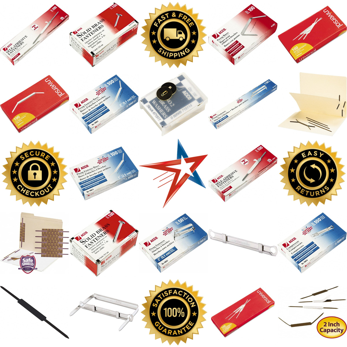 A selection of Paper Fasteners products on GoVets