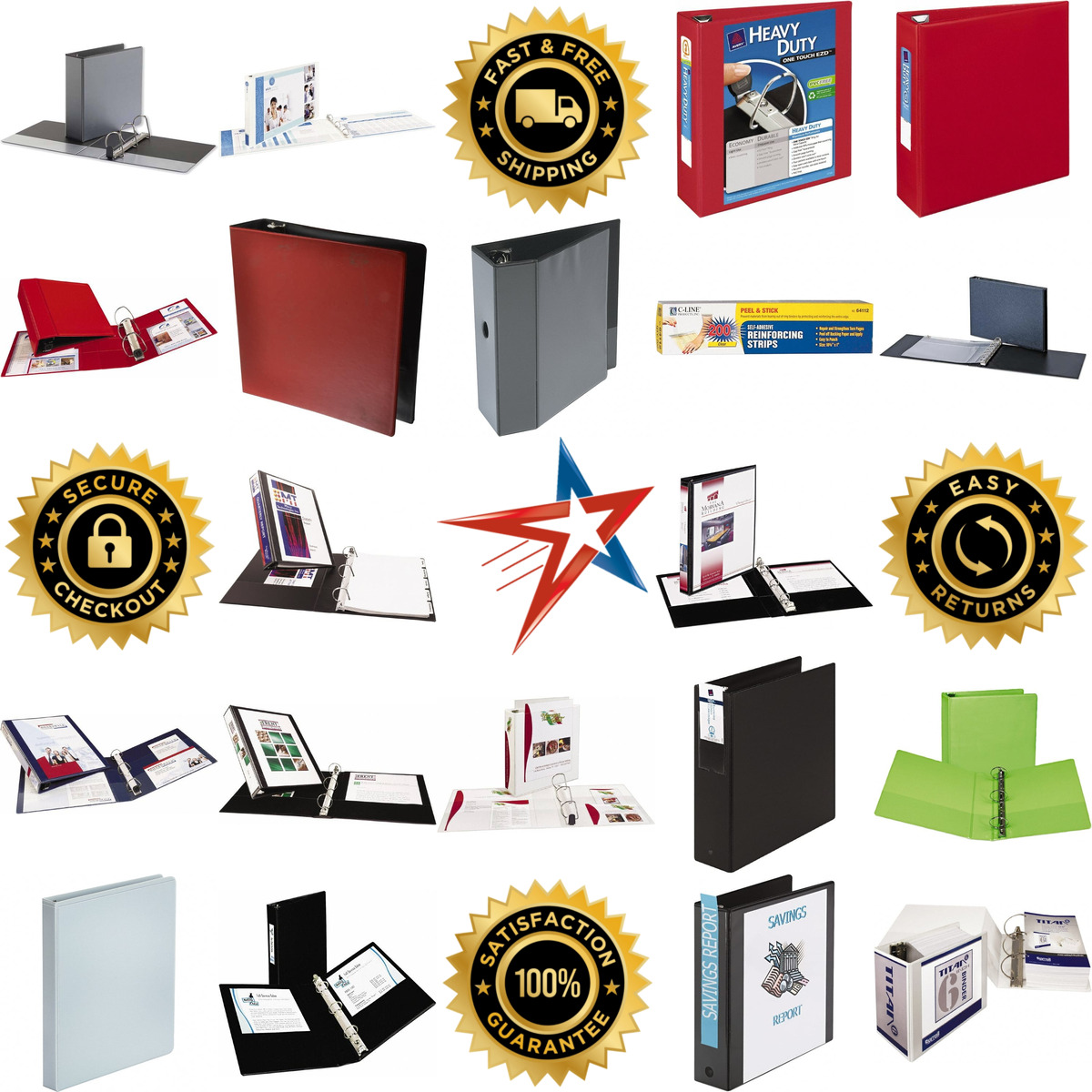 A selection of Ring Binders products on GoVets