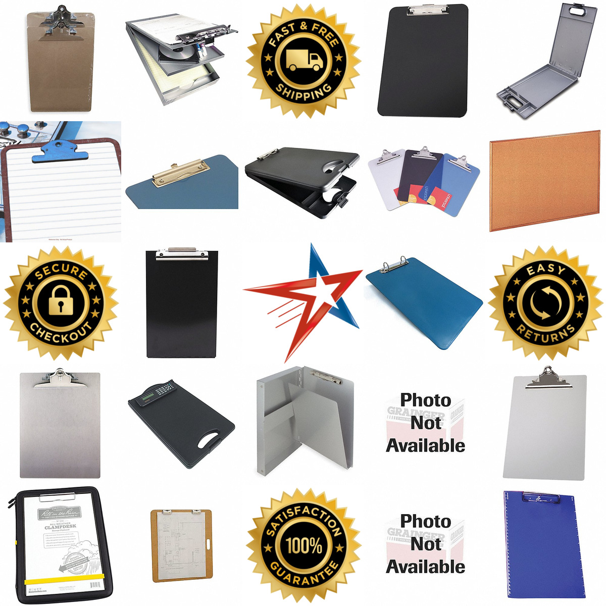 A selection of Clipboards products on GoVets