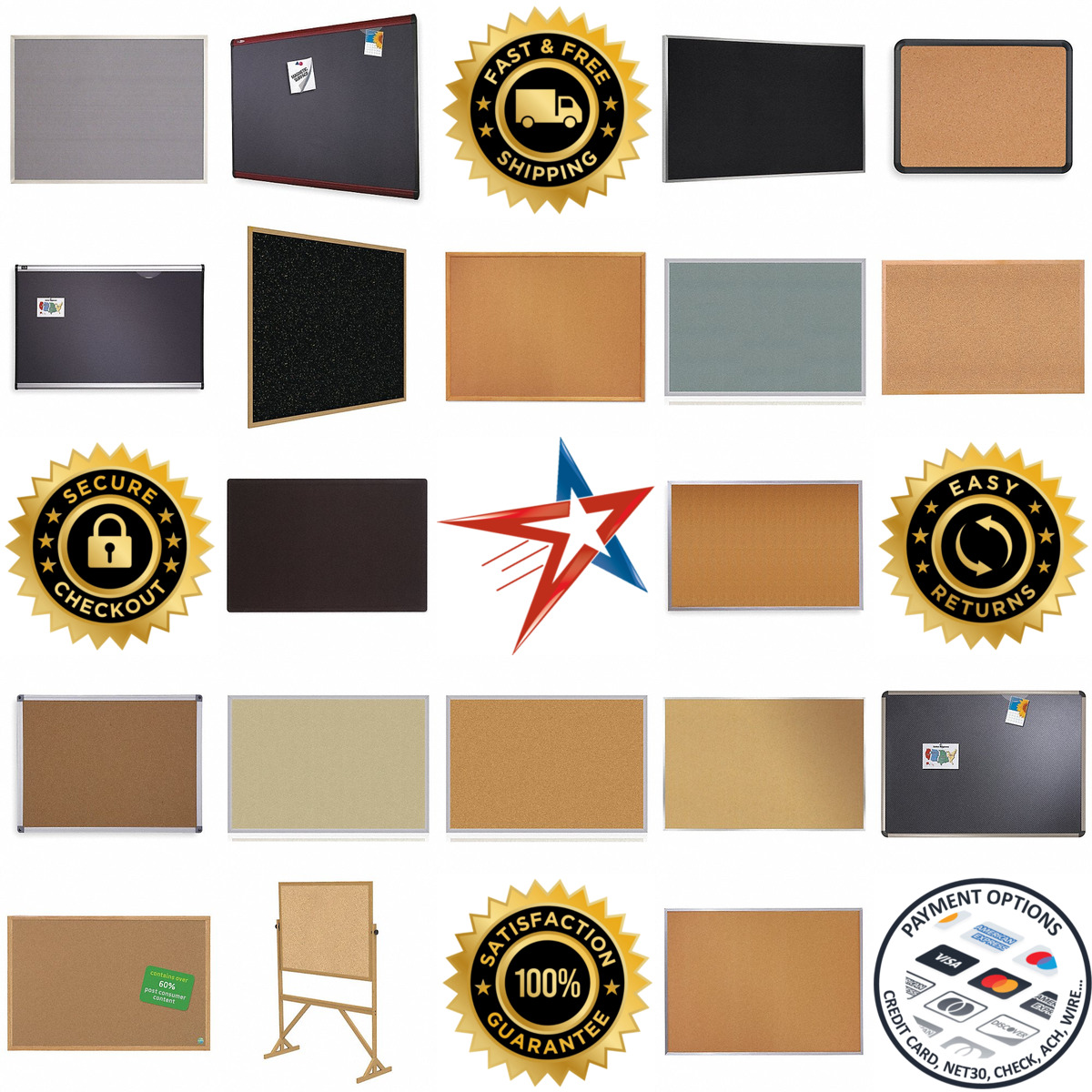 A selection of Bulletin Boards products on GoVets