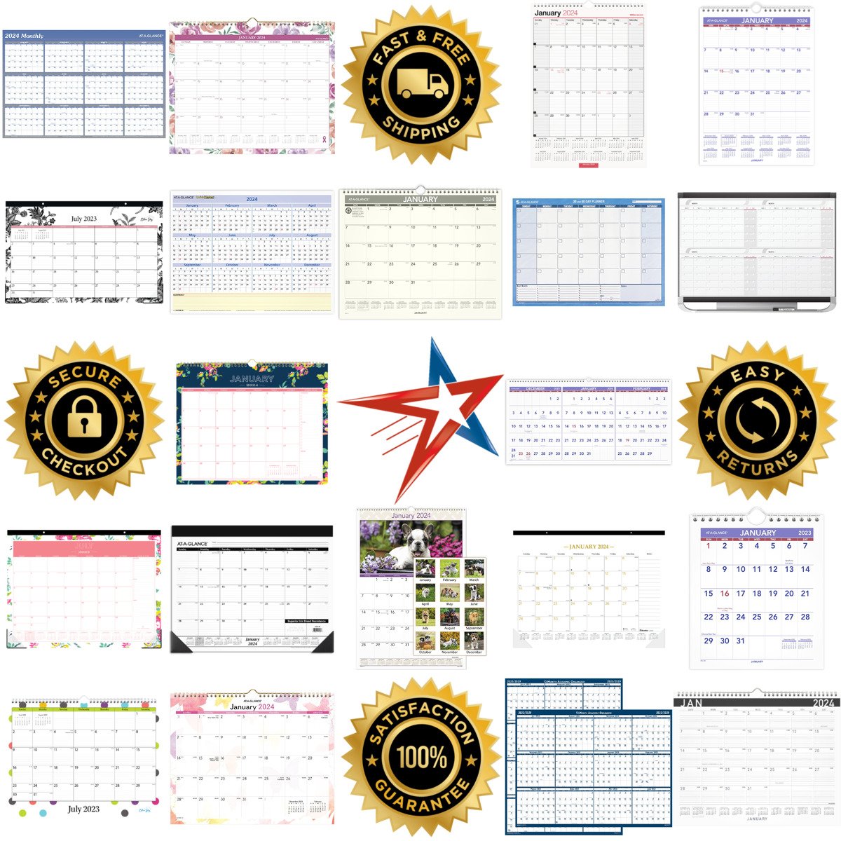 A selection of Calendars products on GoVets