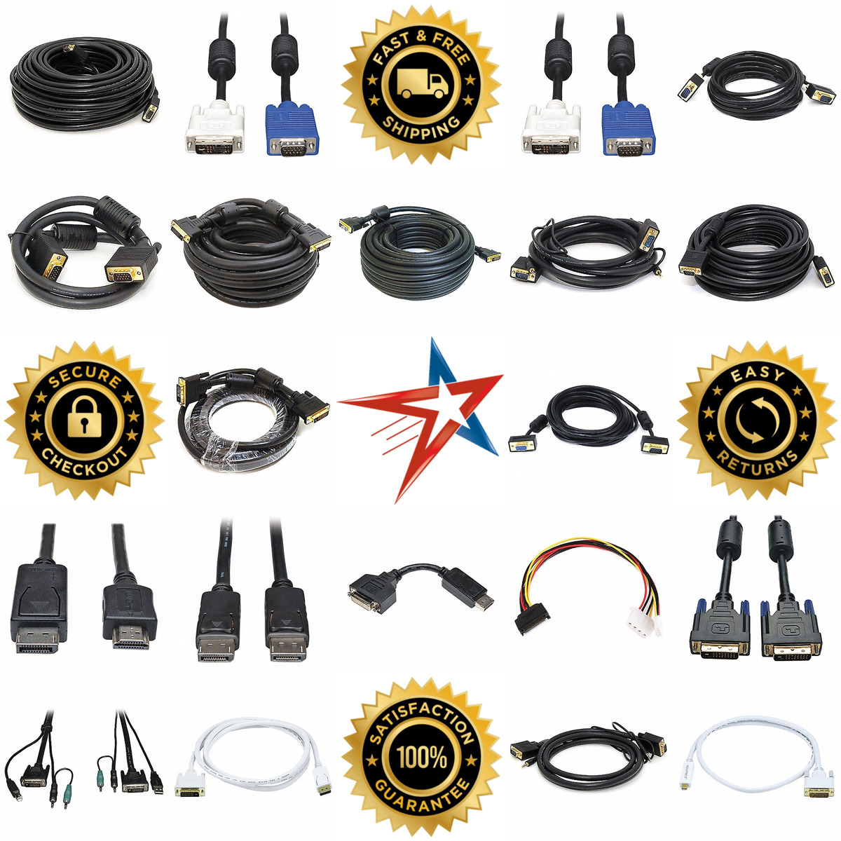 A selection of Computer Cables products on GoVets