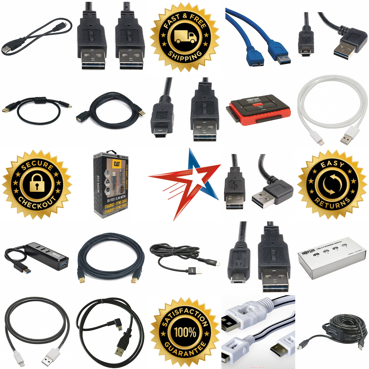 A selection of Usb Cables products on GoVets