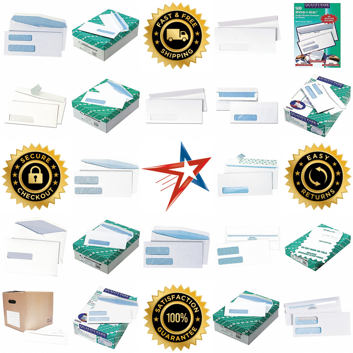 A selection of Window Envelopes products on GoVets