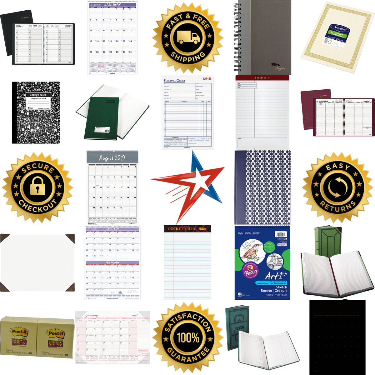 A selection of Note Pads Writing Pads and Notebooks products on GoVets