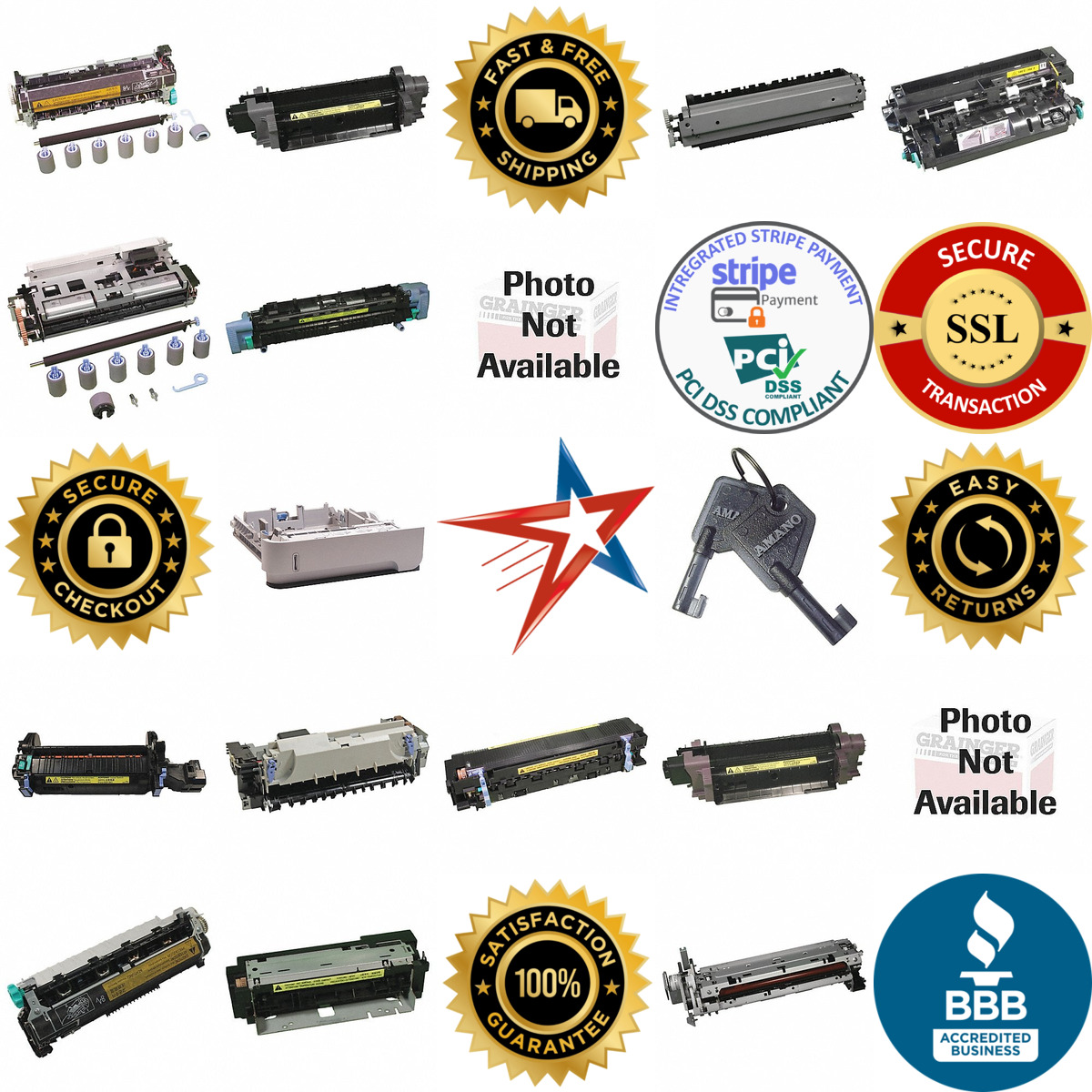 A selection of Parts products on GoVets