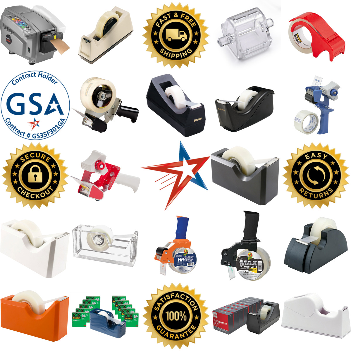 A selection of Tape Dispensers products on GoVets