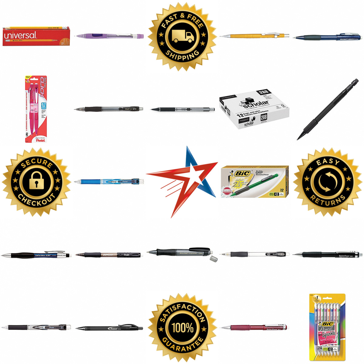 A selection of Pencils products on GoVets