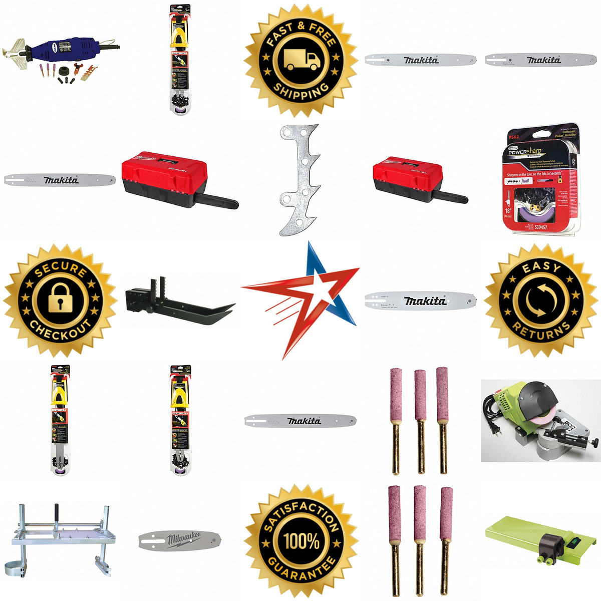 A selection of Chain Saw Accessories products on GoVets