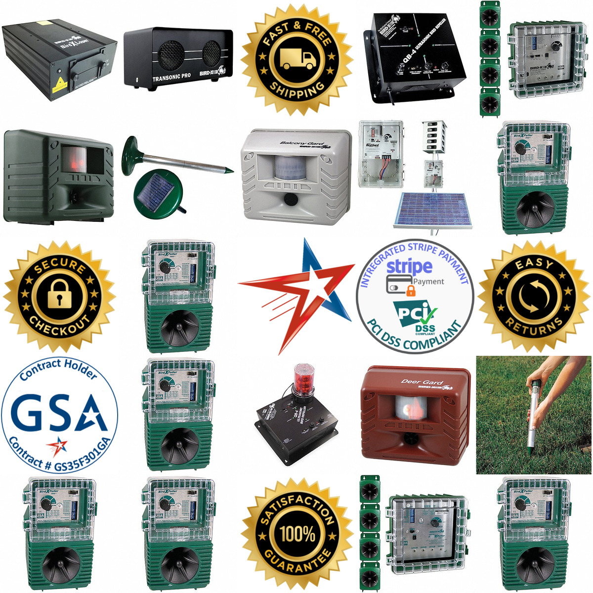 A selection of Electronic Pest Repellers products on GoVets