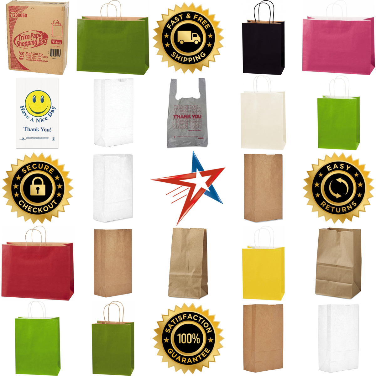 A selection of Paper Bags products on GoVets