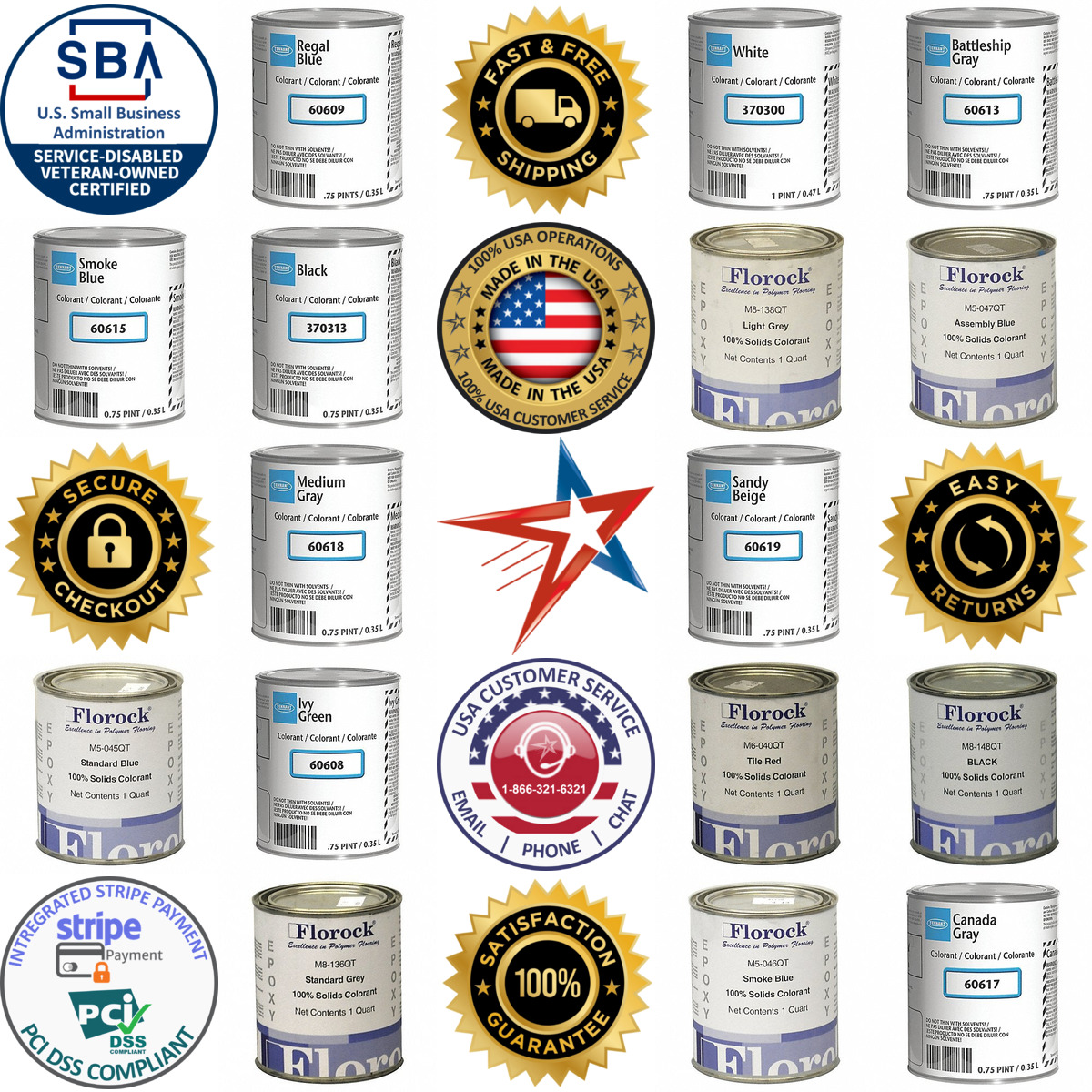 A selection of Paint Colorants products on GoVets