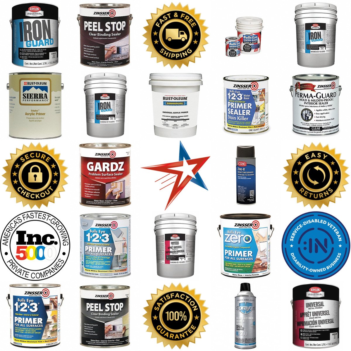 A selection of Acrylic Based Primers products on GoVets