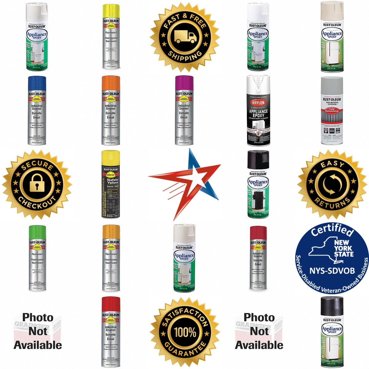 A selection of Epoxy Based Spray Paints products on GoVets