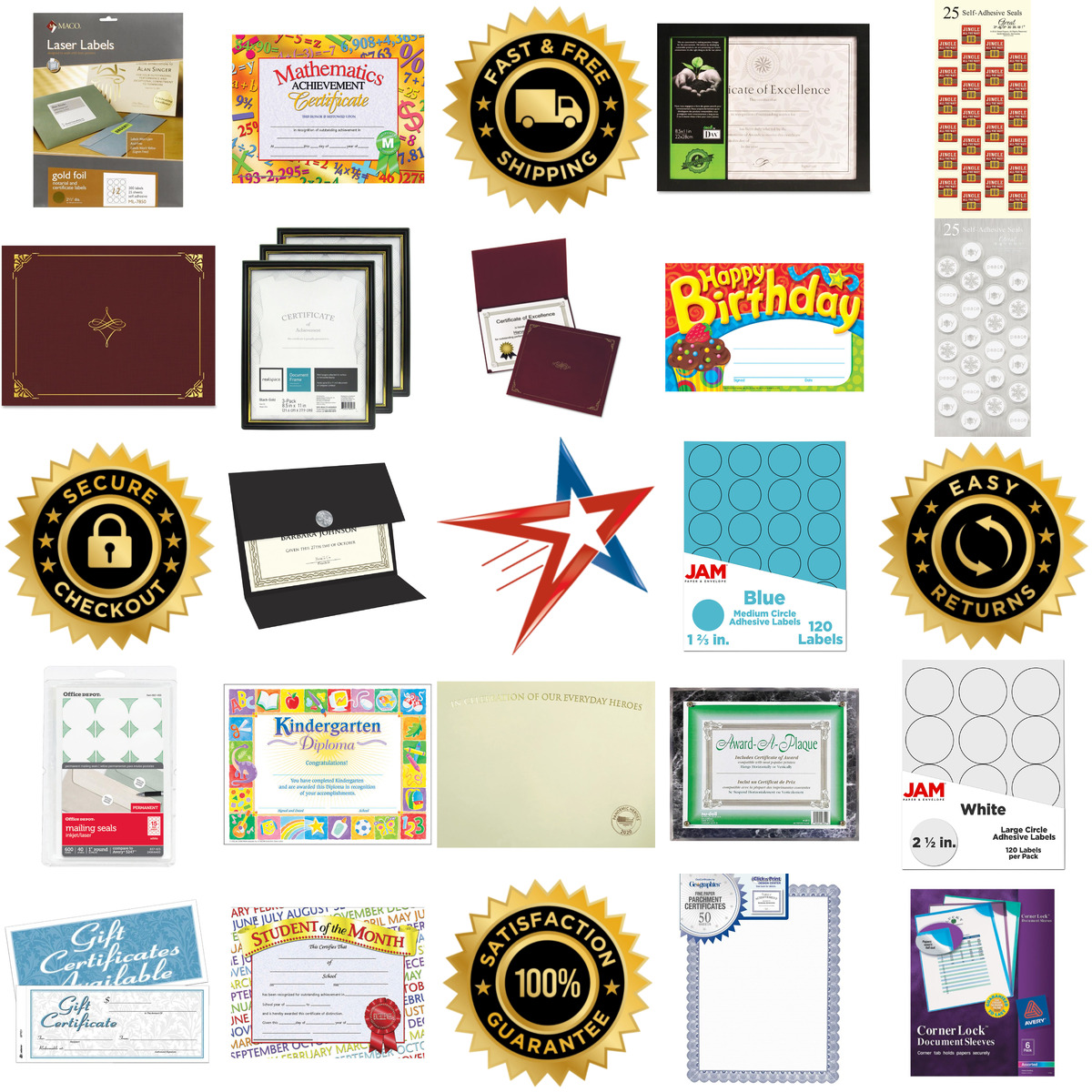 A selection of Certificates and Covers products on GoVets