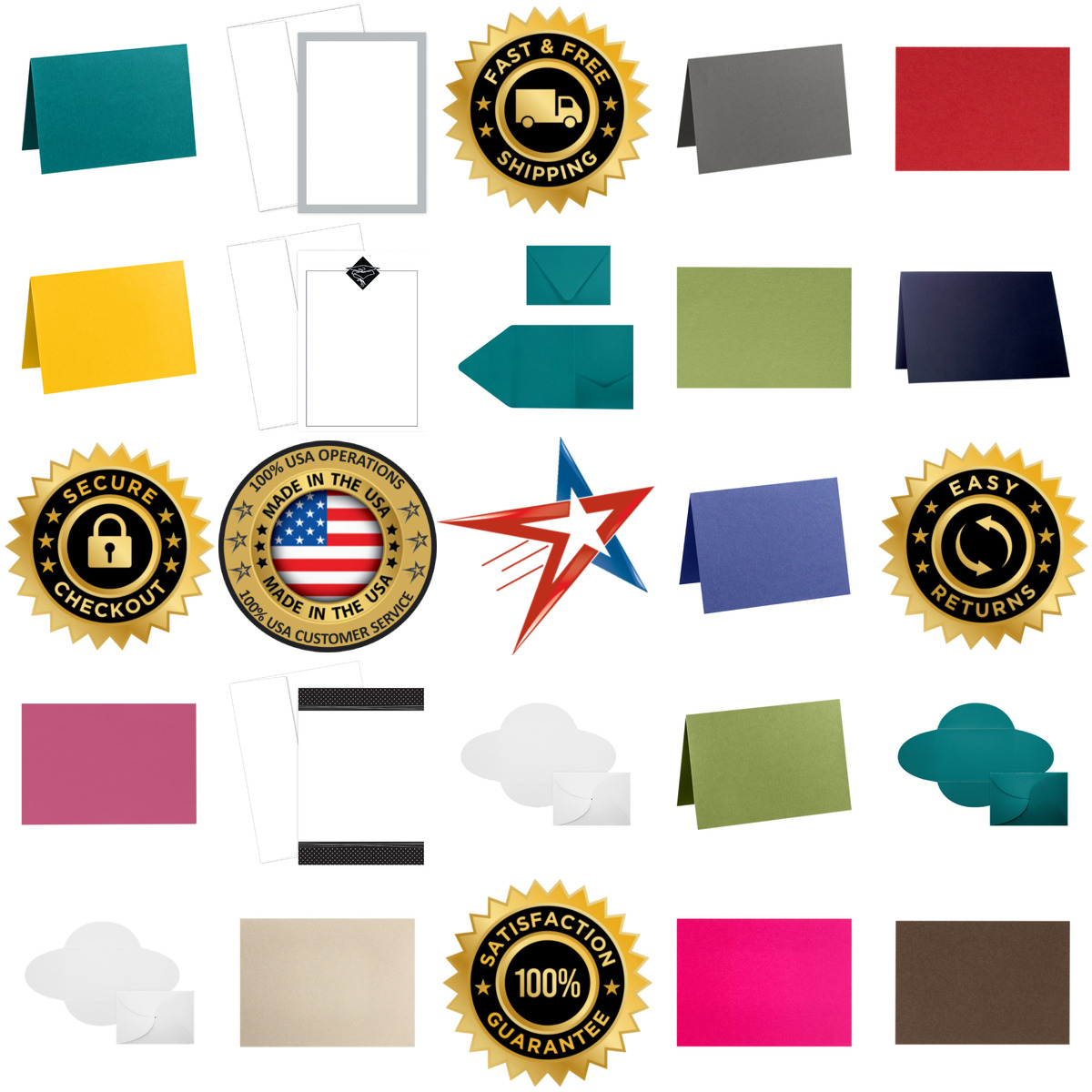 A selection of Invitations products on GoVets