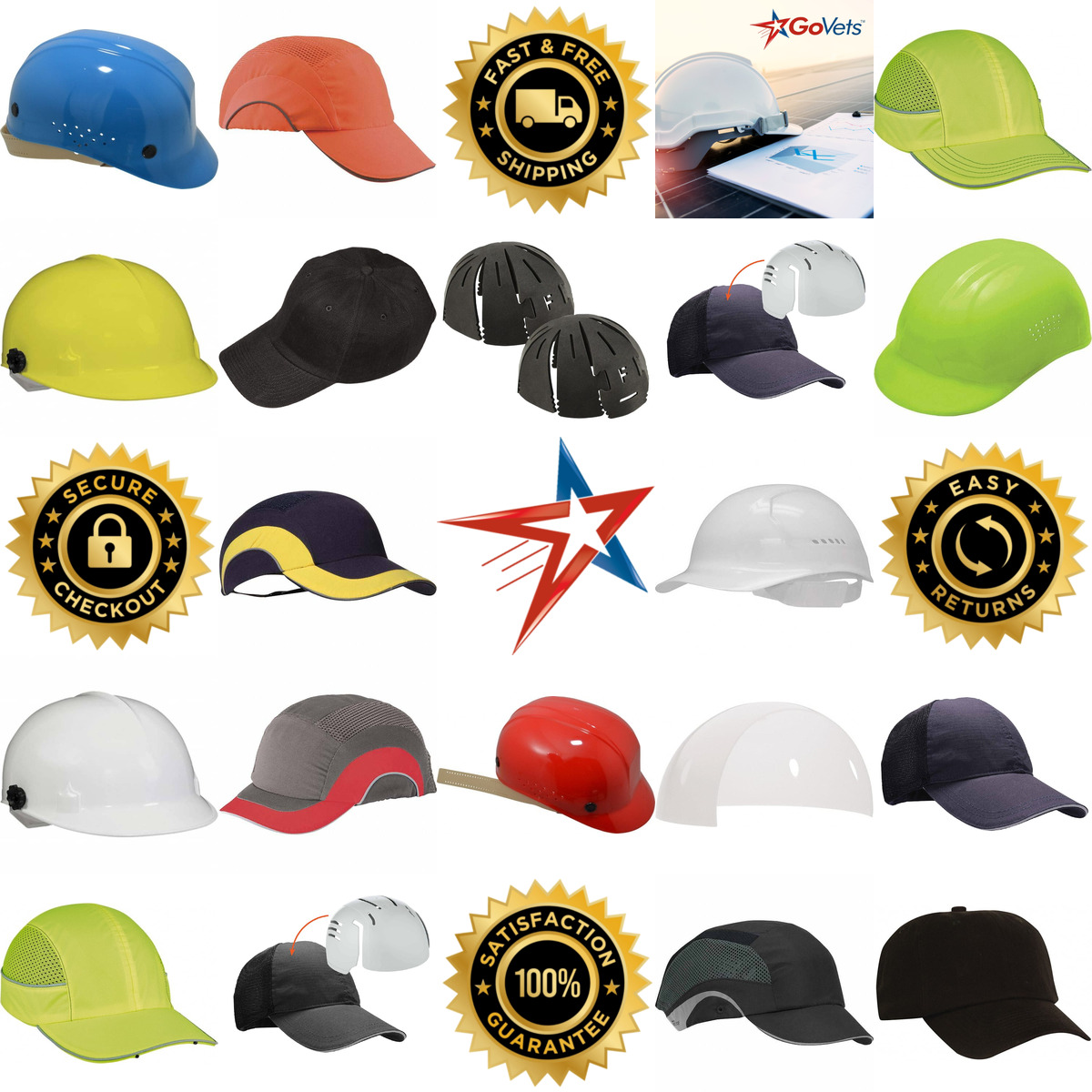 A selection of Bump Caps products on GoVets