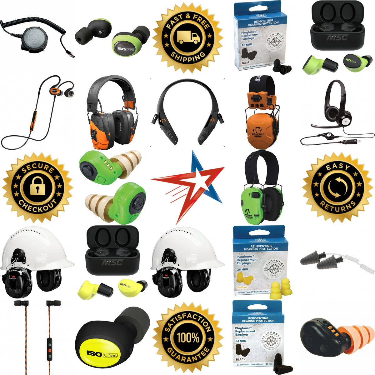 A selection of Hearing Protection Communication products on GoVets