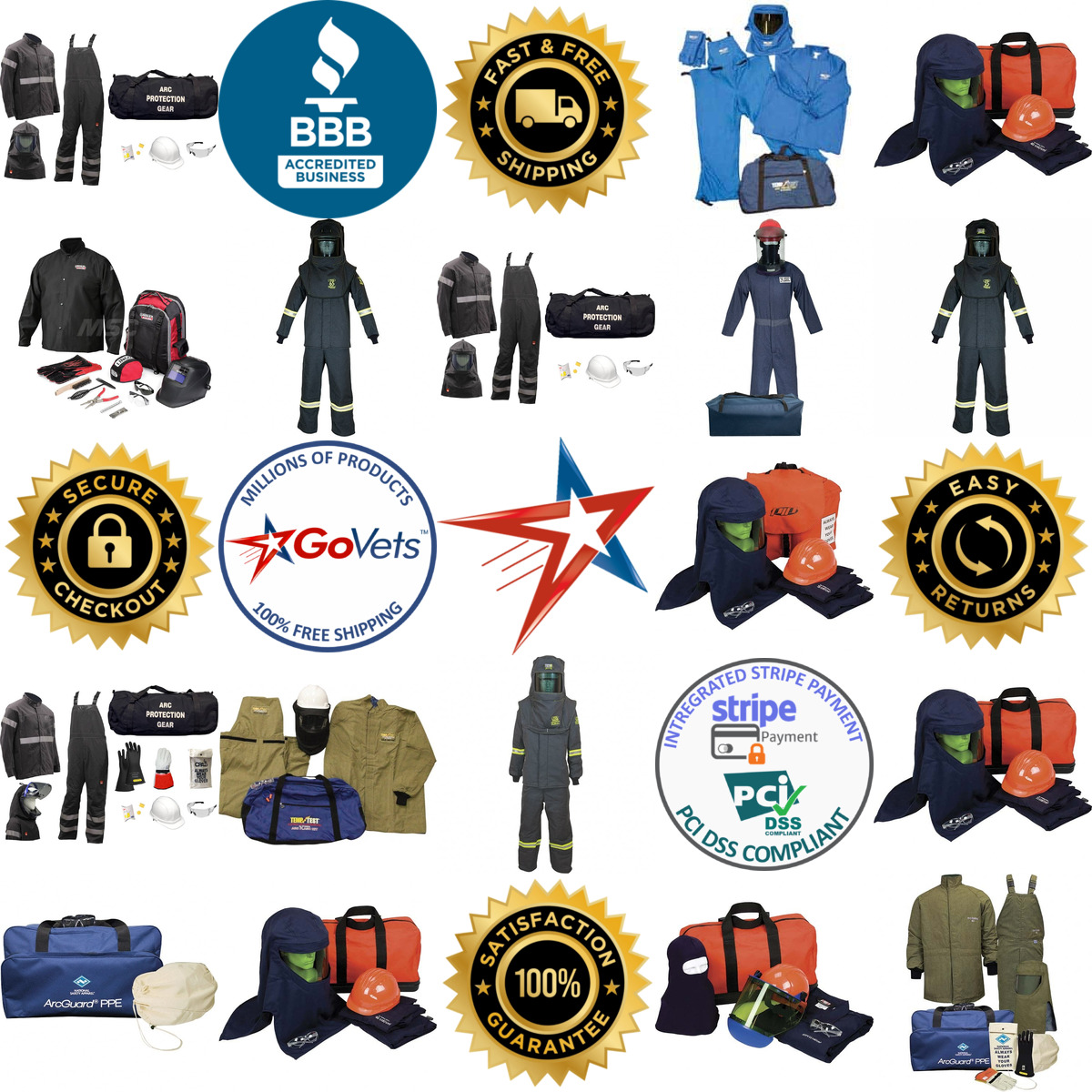 A selection of Protective Clothing Kits products on GoVets