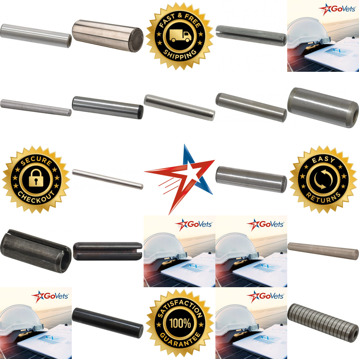 A selection of Dowel Spring Taper and Pilot Pins products on GoVets