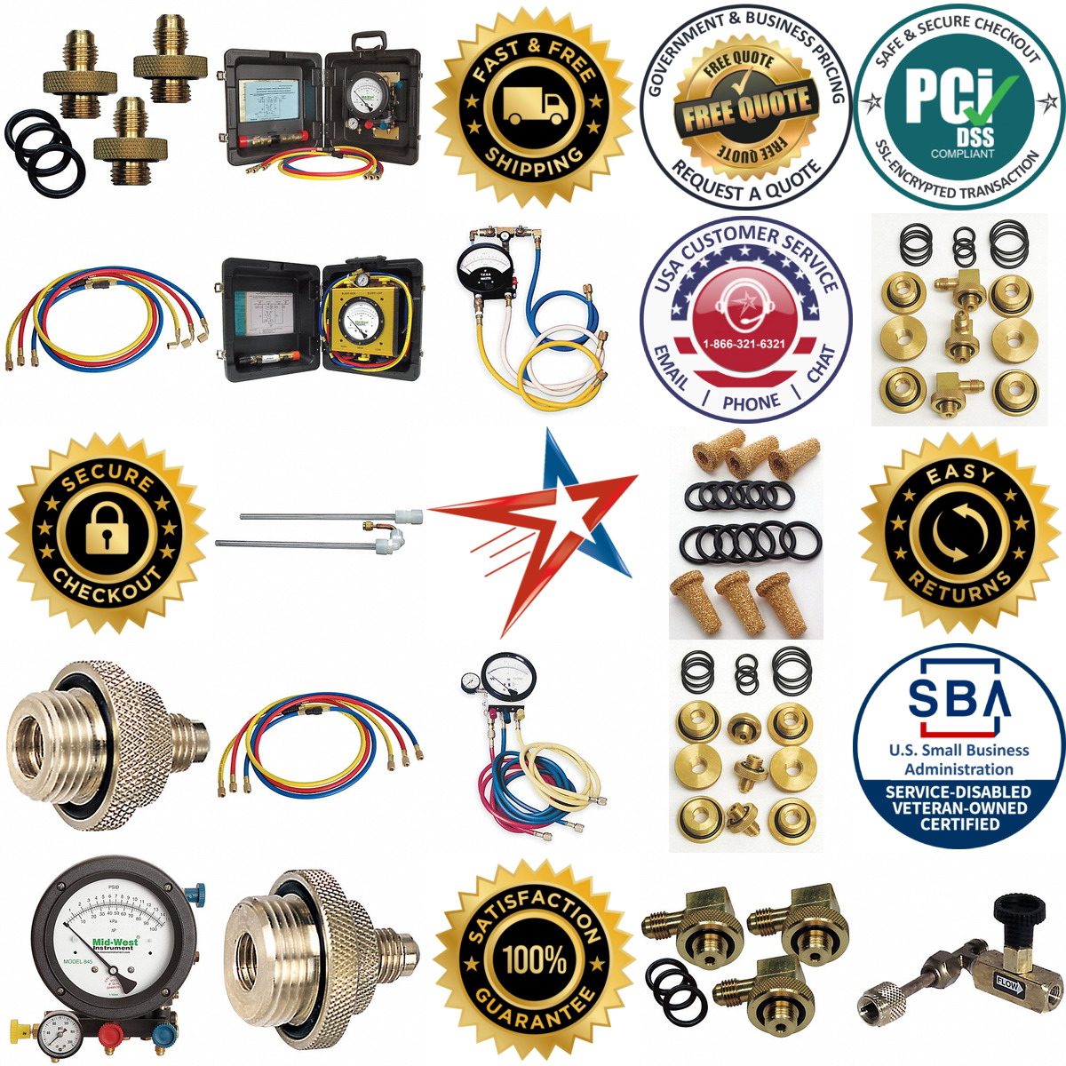 A selection of Backflow Preventer Test Kits products on GoVets