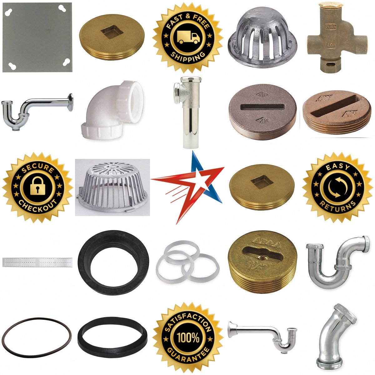 A selection of Drain Components products on GoVets