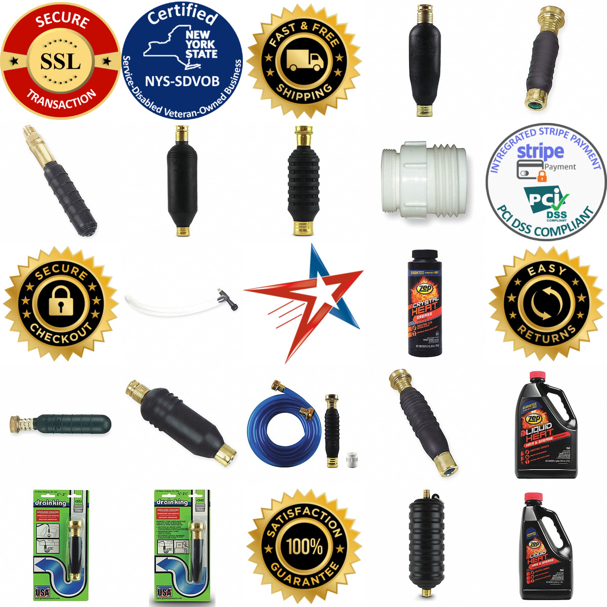 A selection of Drain Openers products on GoVets