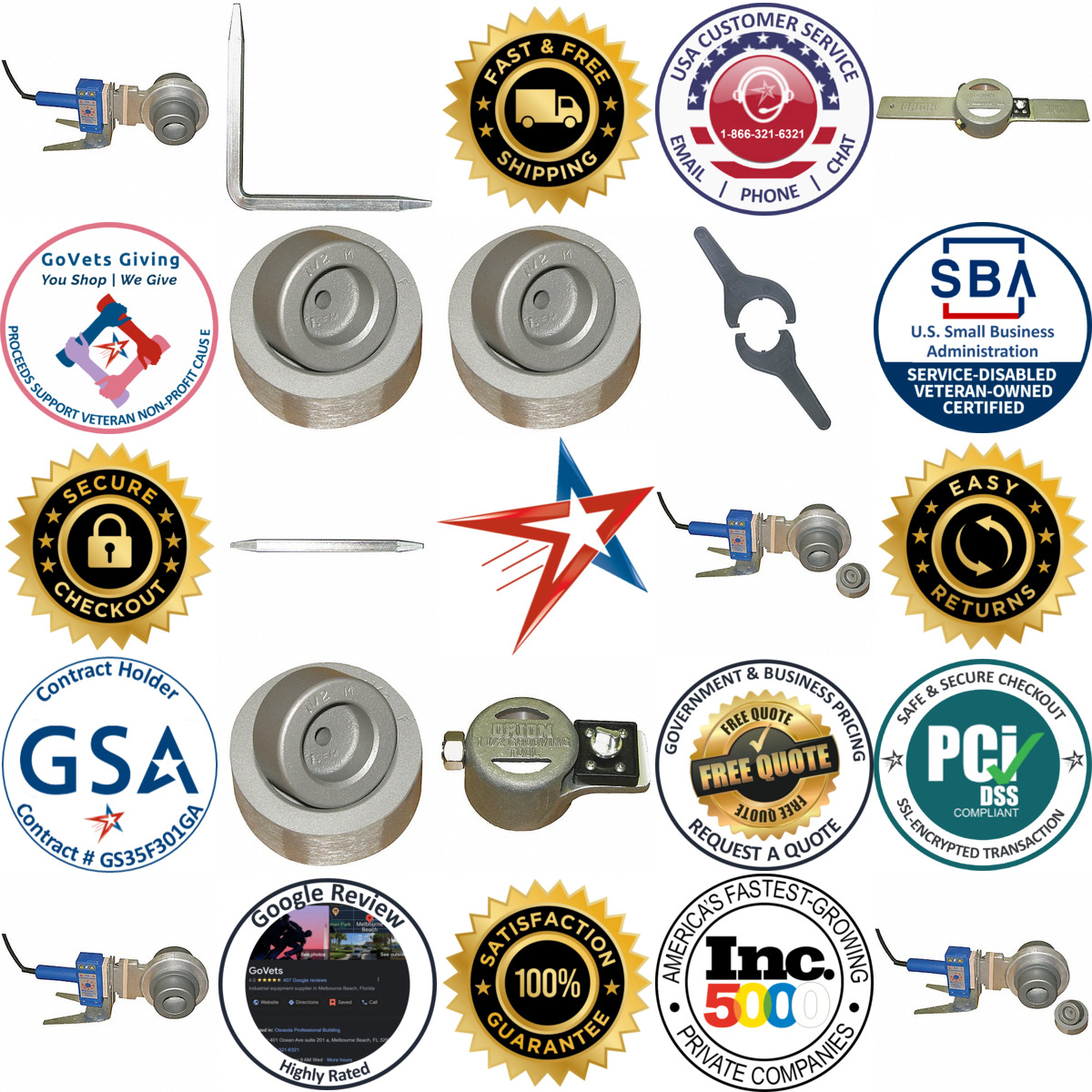 A selection of Tools products on GoVets