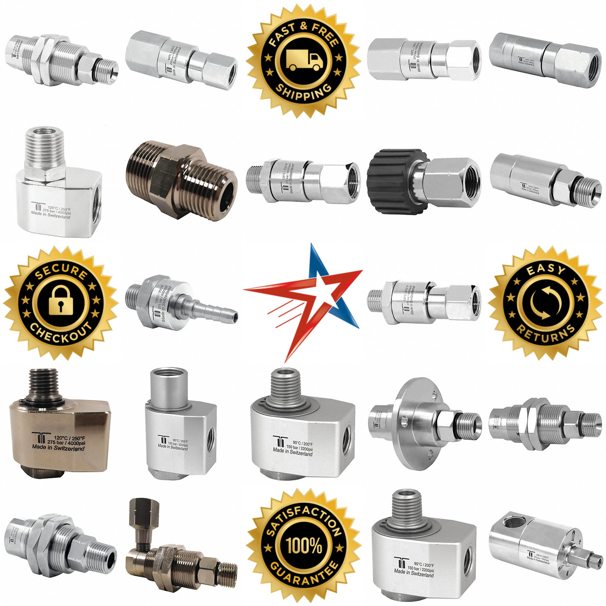 A selection of Rotary Joints and Unions products on GoVets