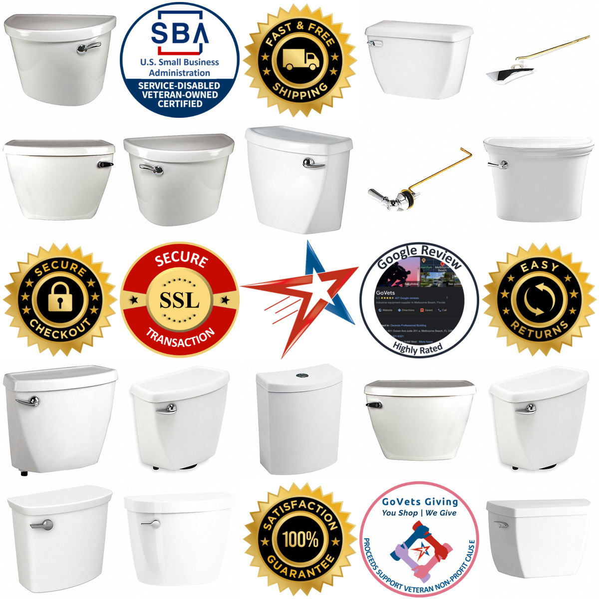 A selection of Toilet Tanks products on GoVets