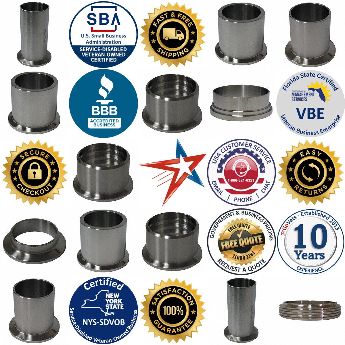 A selection of Sanitary Fitting Ferrules products on GoVets