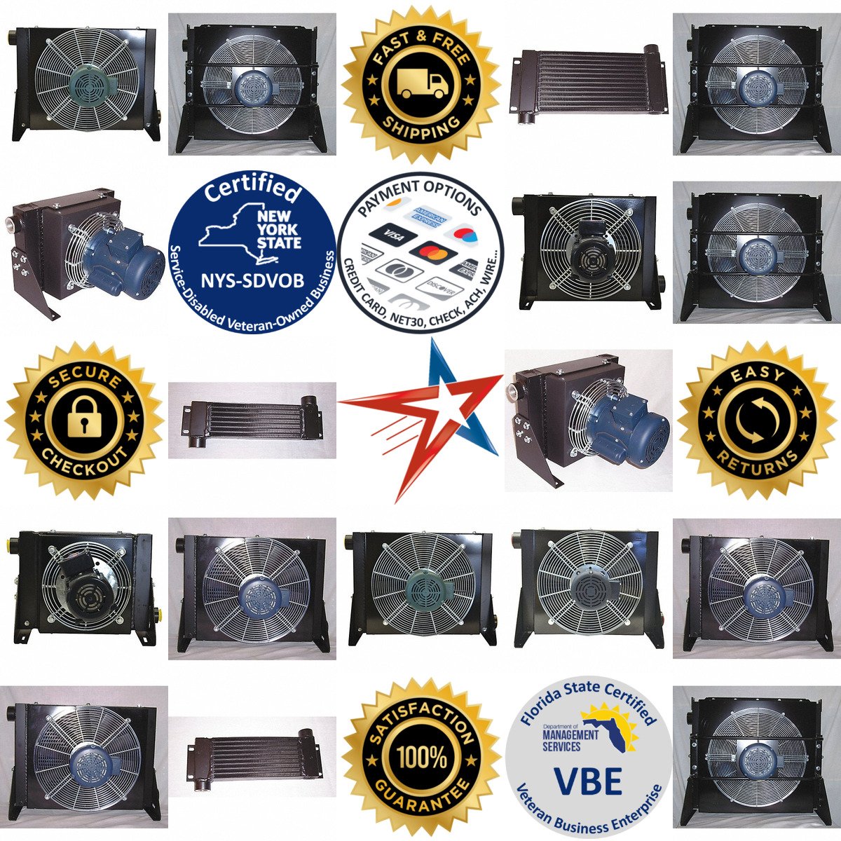 A selection of Air Cooled Aftercoolers products on GoVets